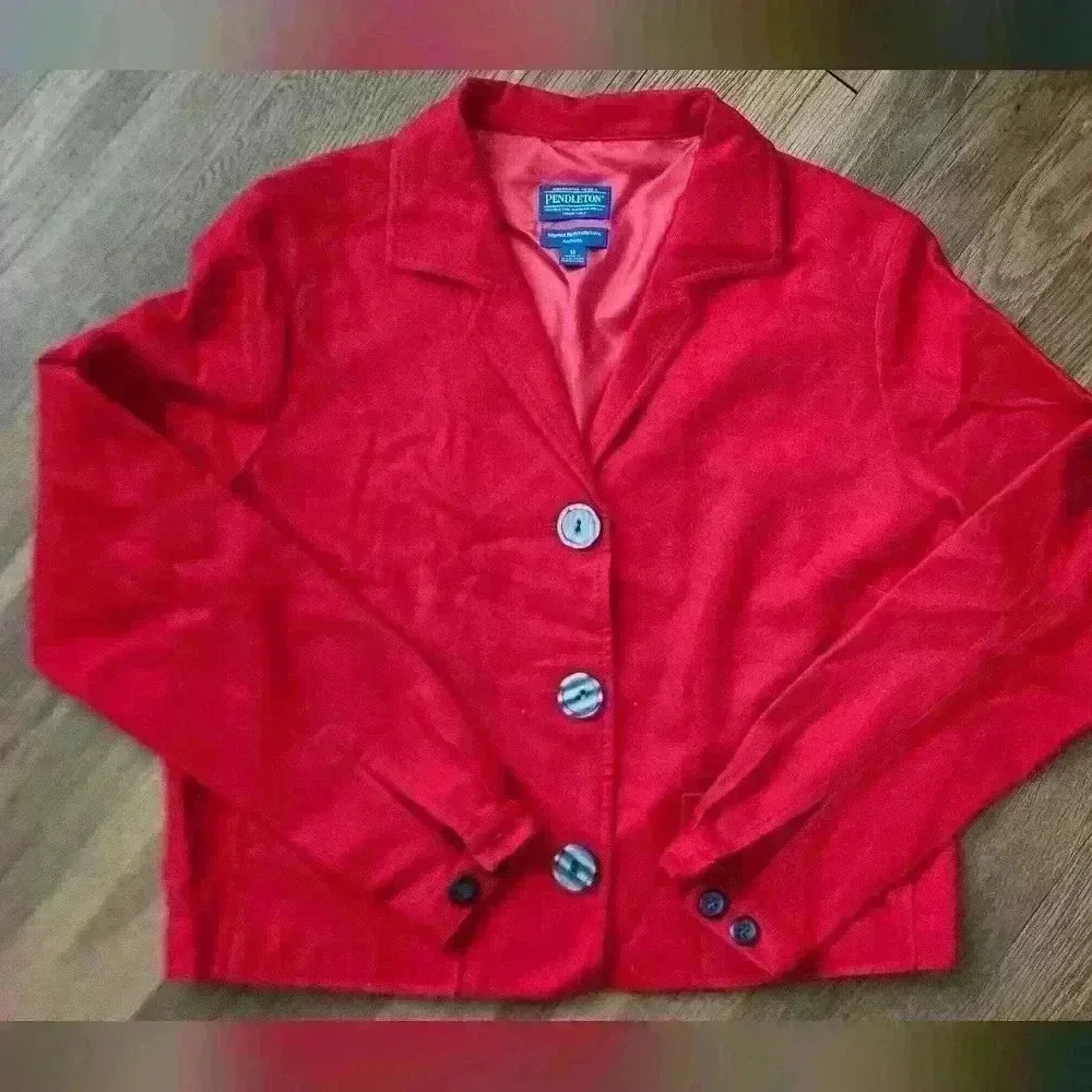 Vintage Pendleton Wool Buttoned Blazer - image 1